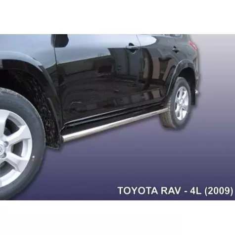 Защита порогов d57 труба Toyota Rav4...