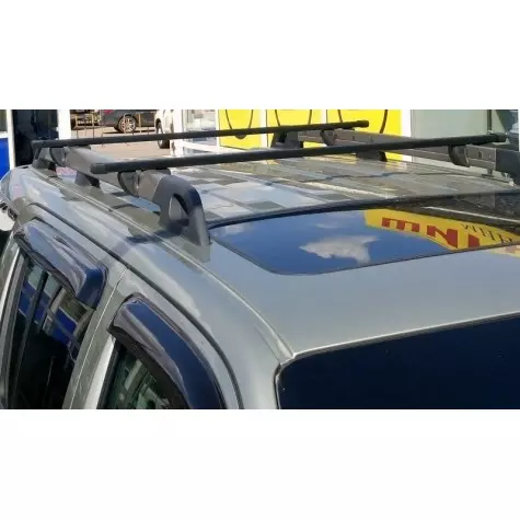 Багажник для Renault Duster рест. с прямоугольными дугами (INTER) Артикул 5516 1002
