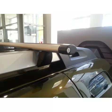 Багажник для Renault Duster рест. в сборе с аэродинамическими дугами (INTER) Артикул 5516 1005-1105