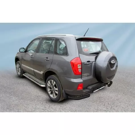 Уголки d57 черные Chery Tiggo 3...