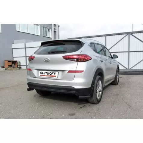 Уголки d57 черные Hyundai Tucson III...