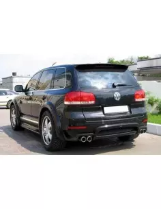 Юбка задняя JE DESIGN + диффузор Volkswagen Touareg 7L I дорест.