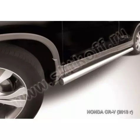 Защита порогов d76 труба Honda CR-V...