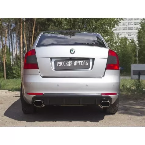 Диффузор на задний бампер Skoda...