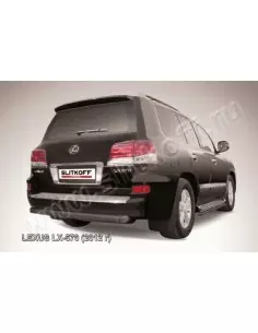 Уголки d76 черные Lexus LX...