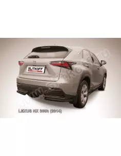 Уголки d57 черные Lexus NX...