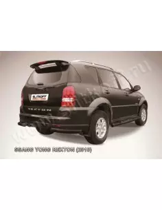 Уголки d76 черные SsangYong...