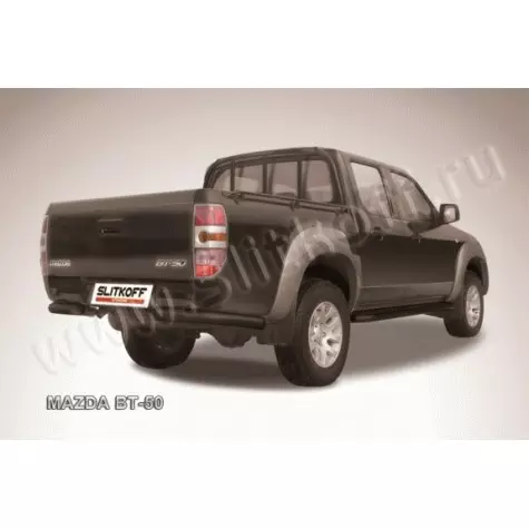 Уголки d76 черные MAZDA BT-50