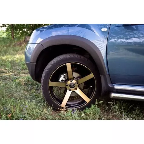 Накладки на колесные арки Renault Duster 2010-, шагрень