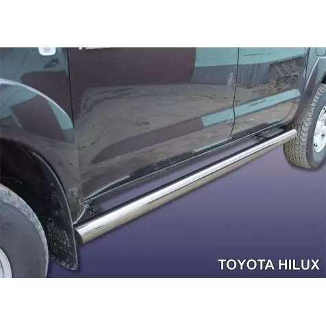 Защита порогов d76 труба Toyota Hilux...