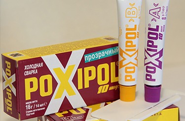 Как пользоваться холодной сваркой Поксипол (Poxipol)